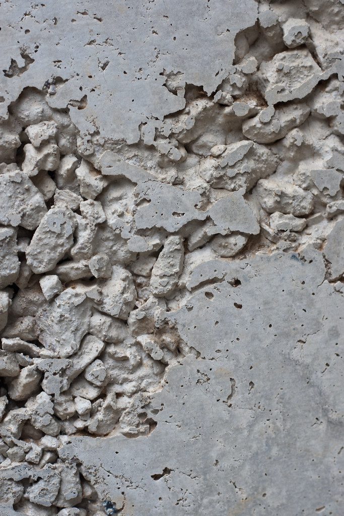 Texture: Deteriorating Concrete with Gravel